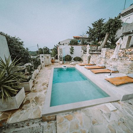 Villa Antonia'S Stonebuilt Mansion With A Private Pool Arménoi Exterior foto